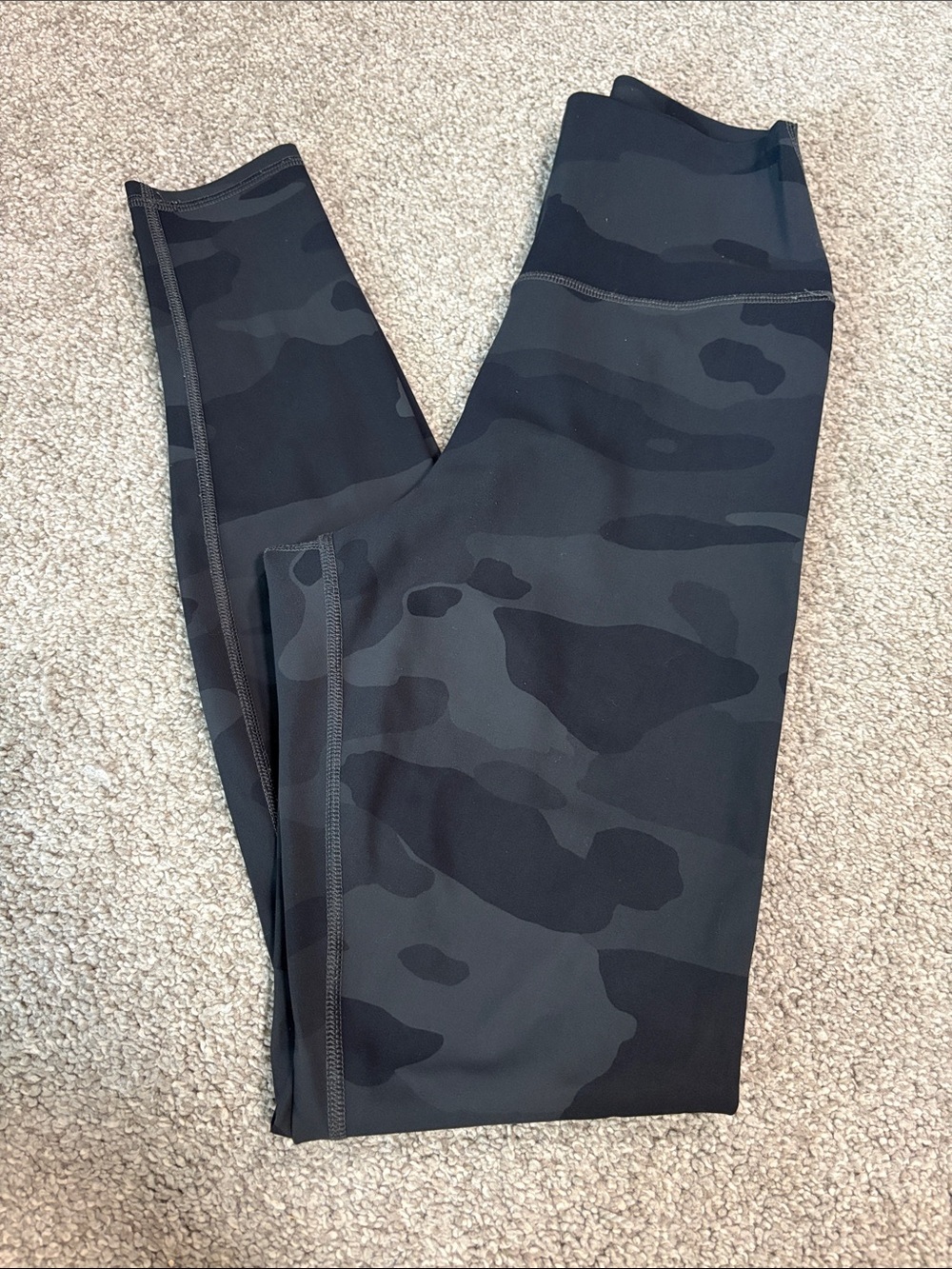 All Yoga Black Camo Leggings